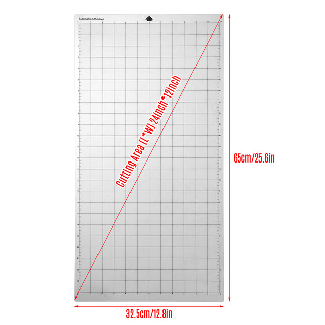 Replacement Cutting Mat 12x24 Inches Transparent Adhesive Cricut Mat Mat  for Silhouette Cameo Cricut Explore Plotter Machine - AliExpress